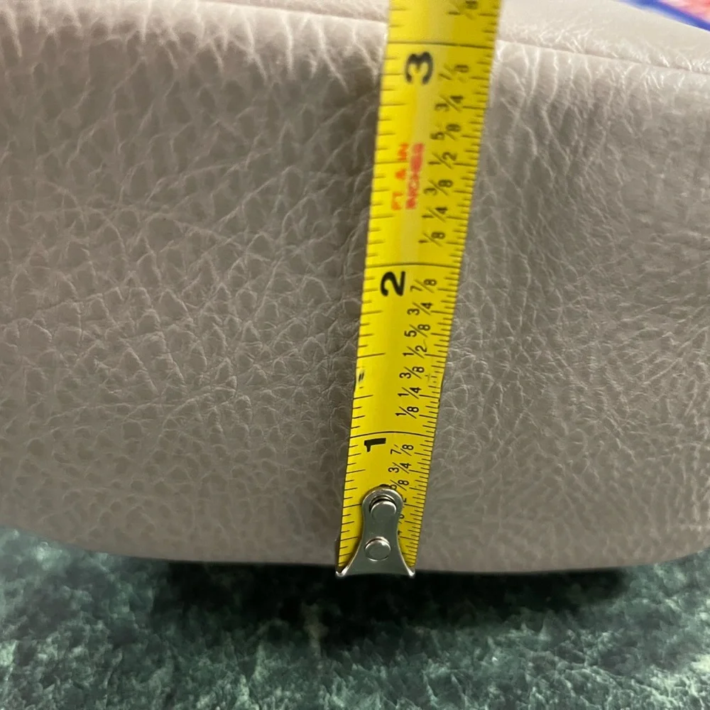 Matt & Nat vegan leather mini gray beige backpack - Picture 13 of 16